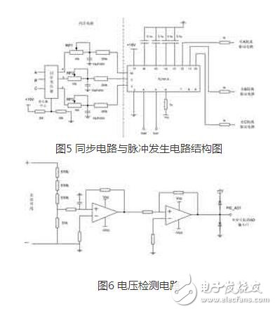整流電路廣泛應用在直流電機調速，直流穩壓電壓等場合。而三相半控整流橋電路結構是一種常見的整流電路，其容易控制，成本較低。本文中介紹了一種基于 PIC690單片機與專用集成觸發芯片TC787的三相半控整流電路，它結合專用集成觸發芯片和數字觸發器的優點 ，獲得了高性能和高度對稱的觸發脈沖。它充分利用單片機內部資源 ，集相序自適應、系統參數在線調節和各種保護功能于一體，可用于對負載的恒電壓控制。主電路采用了三相半控橋結構，直流側采用LC濾波結構來提高輸出的電壓質量。