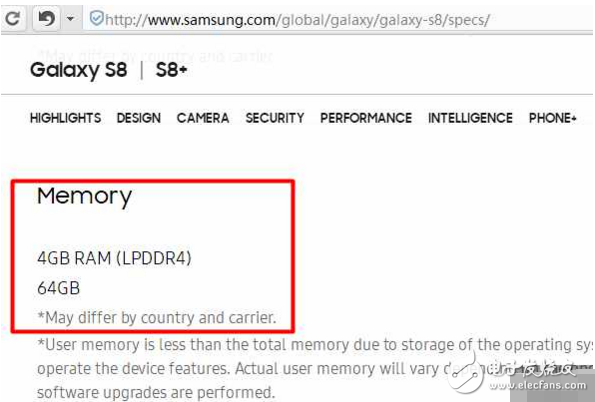 步華為 P10后塵?三星S8混用UFS 2.0和UFS 2.1閃存