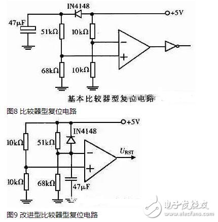 單片機上電復(fù)位電路圖大全