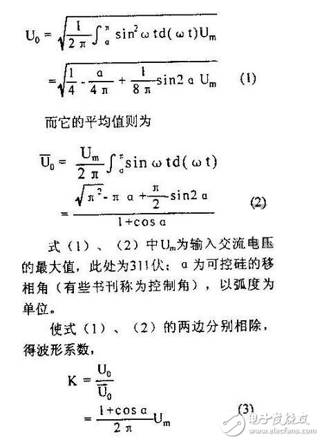 當輸入電壓處于交流電壓的正半周時，二極管導通，輸出電壓vo=vi-vd。當輸入電壓處于交流電壓的負半周時，二極管截止，輸出電壓vo=0。半波整流電路輸入和輸出電壓的波形如圖所示。