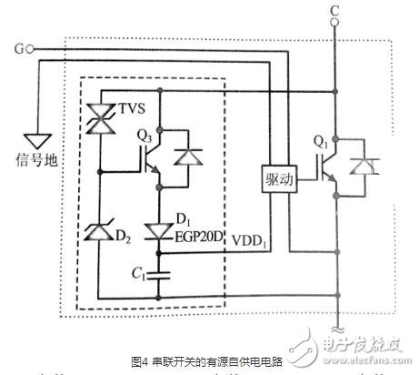 　　IGBT并聯電路作用與原理：