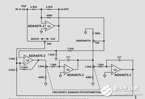 低功耗、超低噪聲放大器