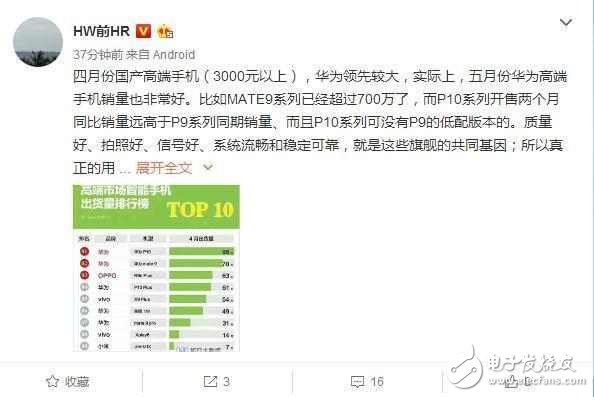 華為Mate9終于降價(jià),華為P10功不可沒(méi)