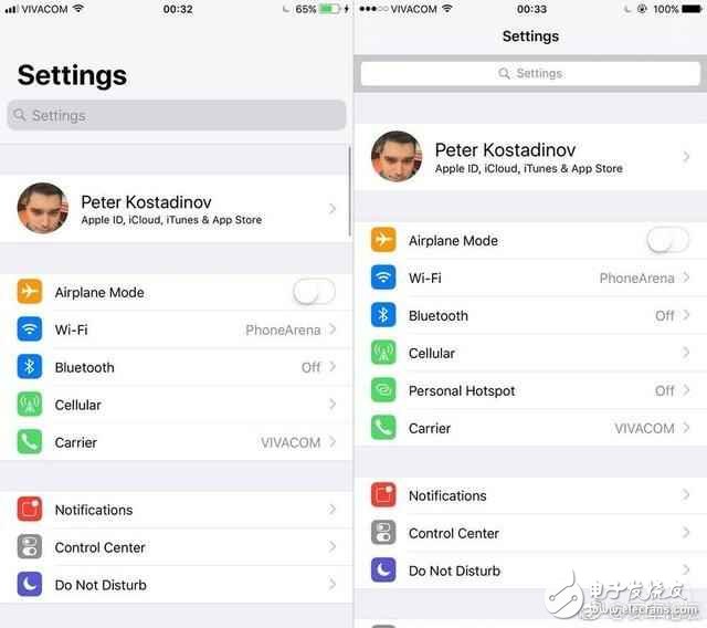 一組iOS11與iOS10界面對比圖，你更喜歡哪一款？