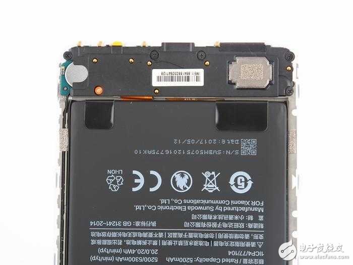 續航神機小米Max 2拆解,原來內部這么簡單