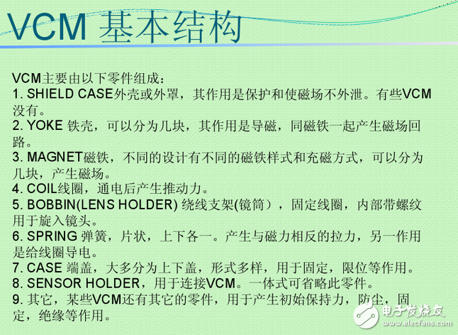 vcm馬達(dá)是什么？VCM馬達(dá)工作原理是什么？VCM馬達(dá)公司都有哪些？