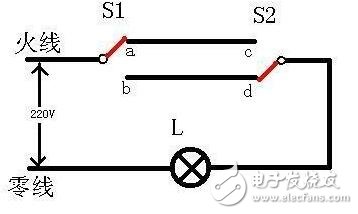 雙控開關(guān)接線圖_雙控開關(guān)接線操作教學(xué)
