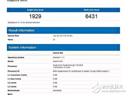 小米MIX2什么時候上市？小米MIX2最新設(shè)計圖來了，超過95%的屏占比，驍龍835+8GB大運存還有誰？