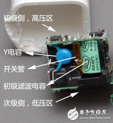 蘋果充電器拆解：廬山真面目揭秘 電路圖詳解 貴是有道理的