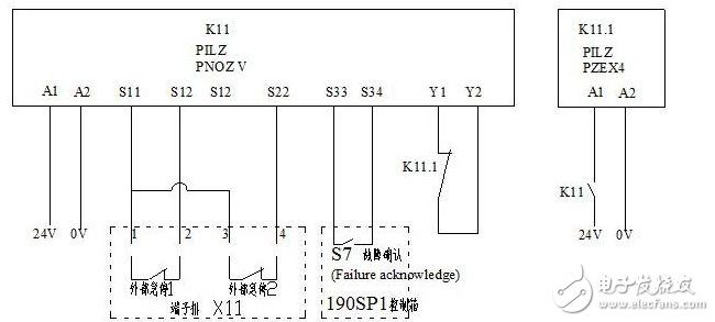安全繼電器工作原理、接線圖、使用方法