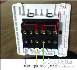 墻壁開關怎么接線_墻壁開關插座安裝圖解_燈單開關接插座接線圖