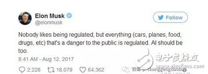 人工智能是人類智能的擴展,其行善還是作惡?特斯拉CEO再發人工智能威脅論 獲比爾蓋茨力挺