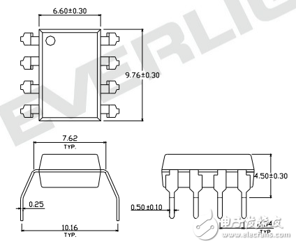 6n137工作原理詳解（6n137管腳圖及內部結構_封裝及應用電路圖）