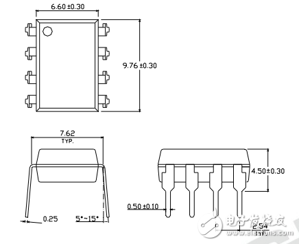 6n137工作原理詳解（6n137管腳圖及內部結構_封裝及應用電路圖）