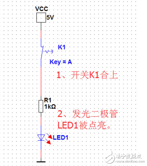 Multisim 11.0 LED手電筒電路設計與仿真
