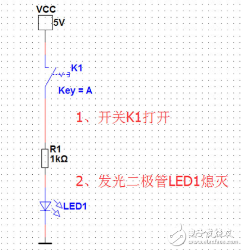 Multisim 11.0 LED手電筒電路設計與仿真