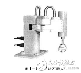 SCARA機器人插圖清單和表格清單介紹及其設計介紹