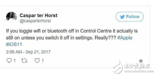 ios11正式版出現(xiàn)bug控制中心無(wú)法關(guān)WiFi和藍(lán)牙?怎么辦?一招教你搞定
