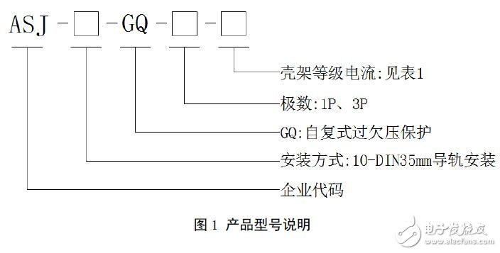ASJ自復式過欠壓保護器