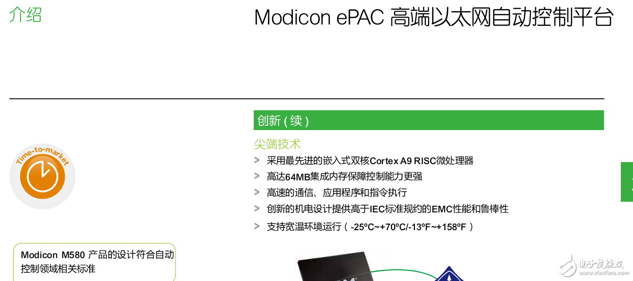 Modicon ePAC高端以太網自動控制平臺及其協同自動化架構