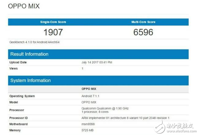 oppo全面屏新機爆光，命名oppomix？或將搭載高通驍龍835，不要在叫高價低配了