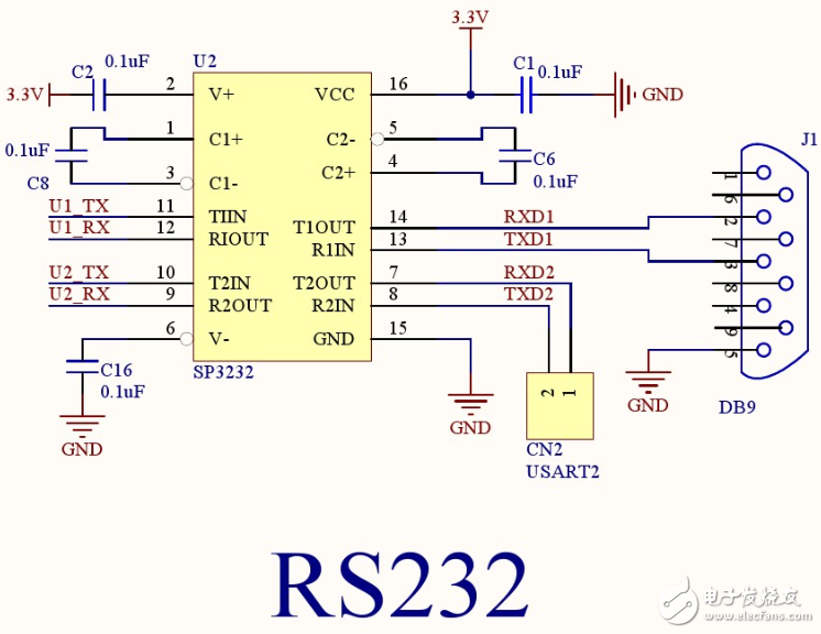 stm32f103rct6最小系統原理圖
