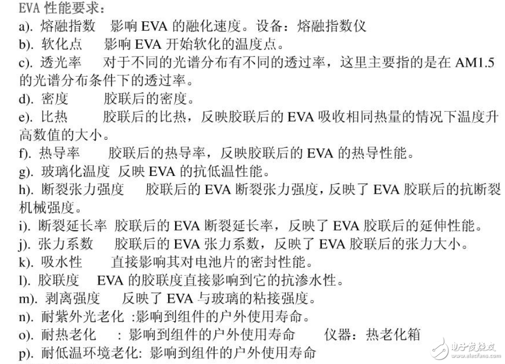 光伏組件EAV結構及其特性詳述