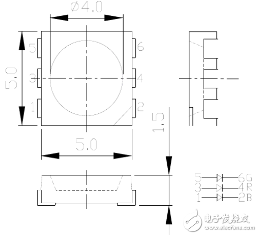 5050rgb燈珠參數(shù)_5050rgb燈珠規(guī)格書(shū)