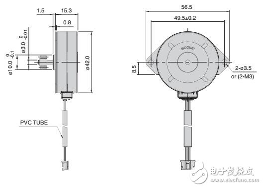 基于xxPS步進電機特性及結構圖