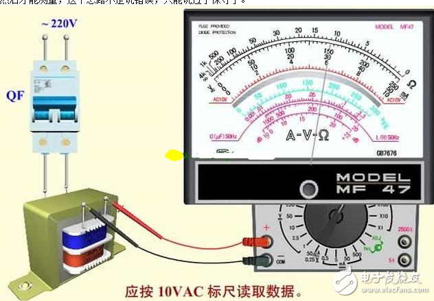 巧用萬(wàn)用表檢查線路短路和接地