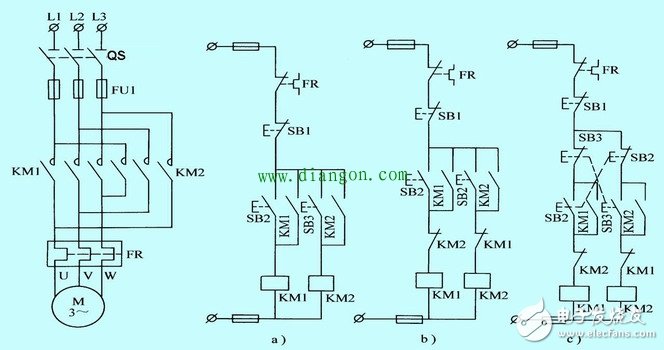 圖文結合淺談接觸器控制電機正反轉電路原理