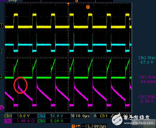 開關(guān)電源輸出波形的分析