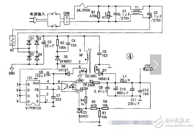 基于VIPER12A芯片設(shè)計(jì)的開關(guān)電源