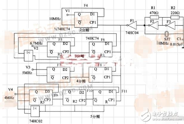 74hc74應(yīng)用電路原理圖詳情解說