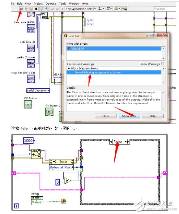 labview實現串口通信