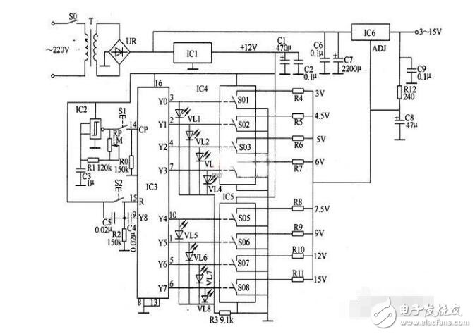 lm7812中文資料匯總（lm7812引腳圖功能_內部結構參數及應用電路）
