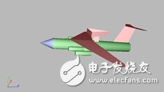 HFSS結合UTD計算，分析機載對相控陣天線方向圖的影響
