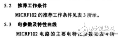 ASK發射機電路MICRF102的特性及應用