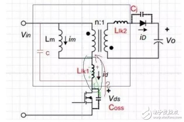 mosfet管開(kāi)關(guān)電流波形問(wèn)題分析