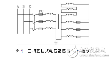 電壓互感器的接線應用分析