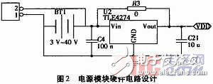 汽車無(wú)線傳感器的設(shè)計(jì)方案探究