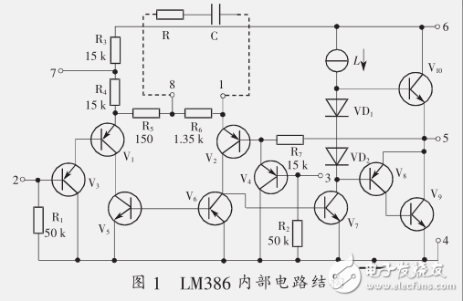 LM386應(yīng)用電路之小功率主動(dòng)聲吶發(fā)射及接收電路