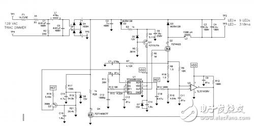  電源設計小貼士 36：使用高壓 LED 提高燈泡效率