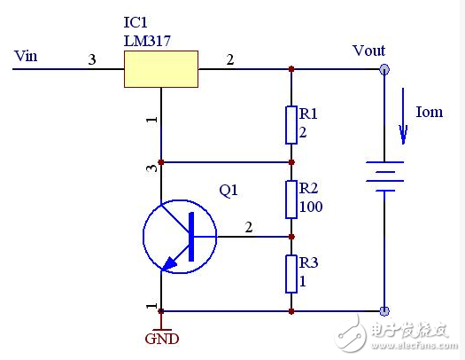 lm317應用電路圖匯總（集成電路、擴流電路、穩壓電路）
