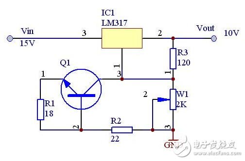 lm317應用電路圖匯總（集成電路、擴流電路、穩壓電路）