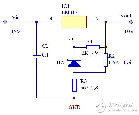 lm317應用電路圖匯總（集成電路、擴流電路、穩壓電路）