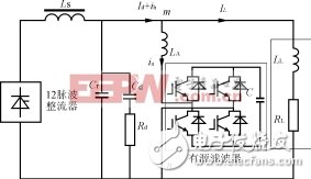 圖7帶有直流有源濾波器的整流系統簡圖