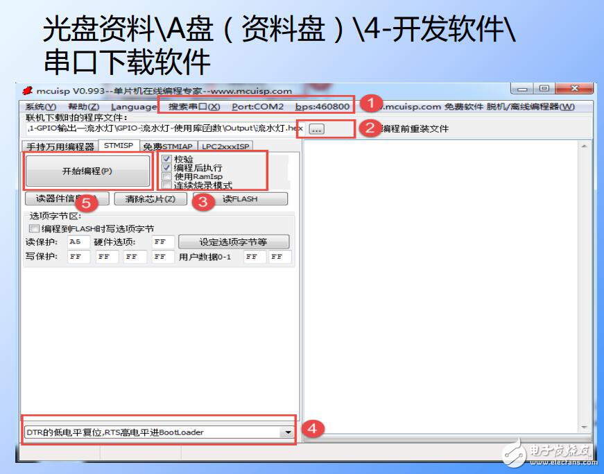 232和TTL電平的區別，解密MCUISP中RTS和DTR的設置問題