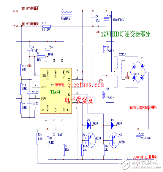 TL494工作原理圖解（引腳功能_內(nèi)部結構_參數(shù)及開關電源電路）