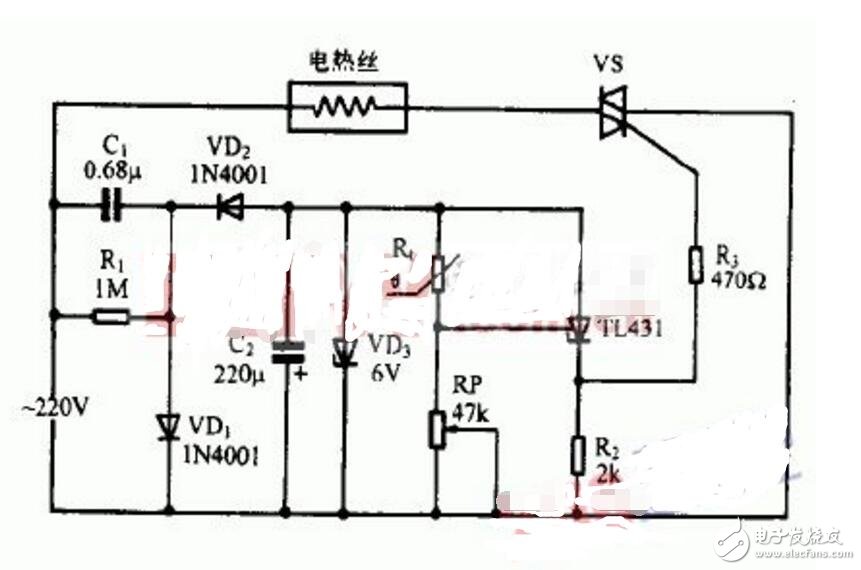 簡易可控硅調壓調溫電路（可控硅特性,工作原理,作用與檢測）
